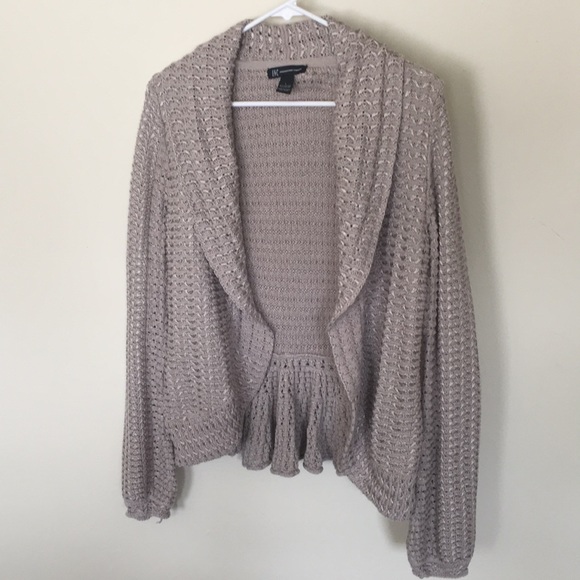 Tan I•N•C large sweater. - Picture 1 of 4
